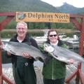 18 and 16 lb Coho August 2010