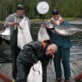 Nice eating Halibut.  Good work boys