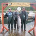 56 1/2 pound King Salmon caught June 2010, 2 1/2 hour fight